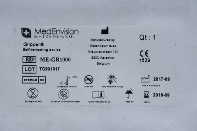 MedEnvision ME-GR1000 Gripper Self-Retracting Device (x)